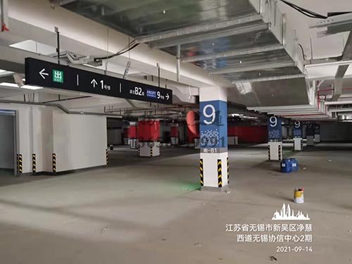 無(wú)錫交通標(biāo)線哪家最好？飛揚(yáng)市政無(wú)錫車位劃線項(xiàng)目順利完工