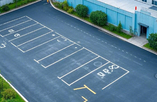 道路劃線，車位劃線，停車位劃線